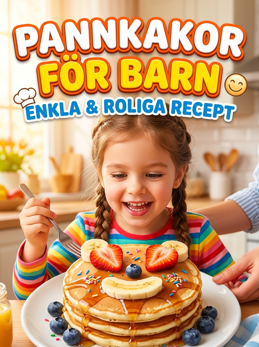 Pannkakor för barn – enkla och roliga recept